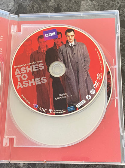 Ashes to Ashes Series 3 DVD BBC Drama 4-Disc PAL 4 VGC