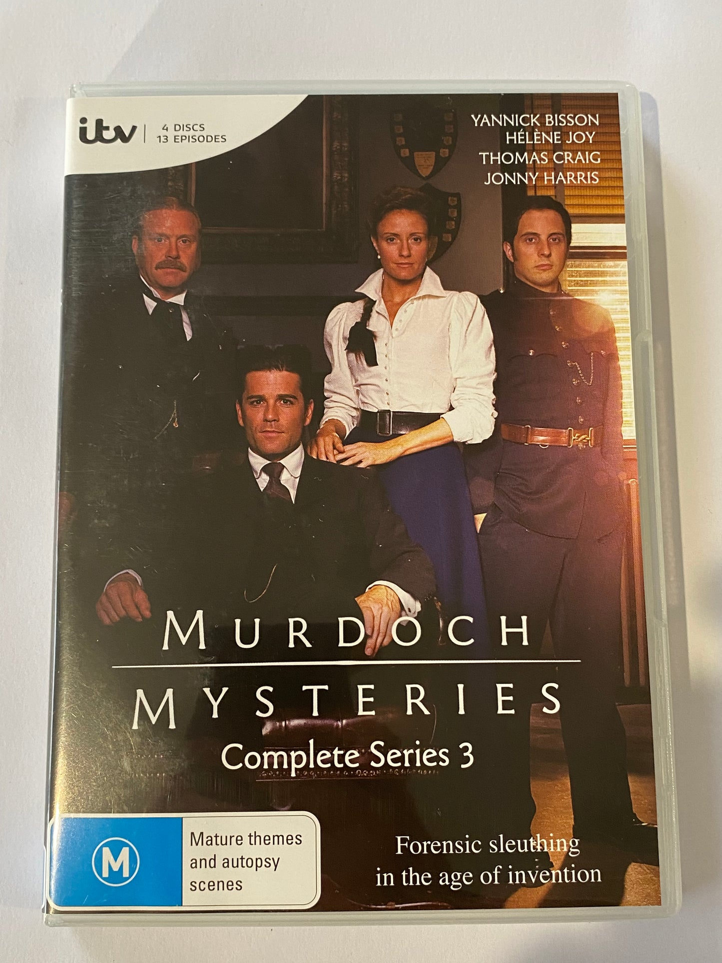 Murdoch Mysteries Complete Series 1-10 DVD Box Set VGC