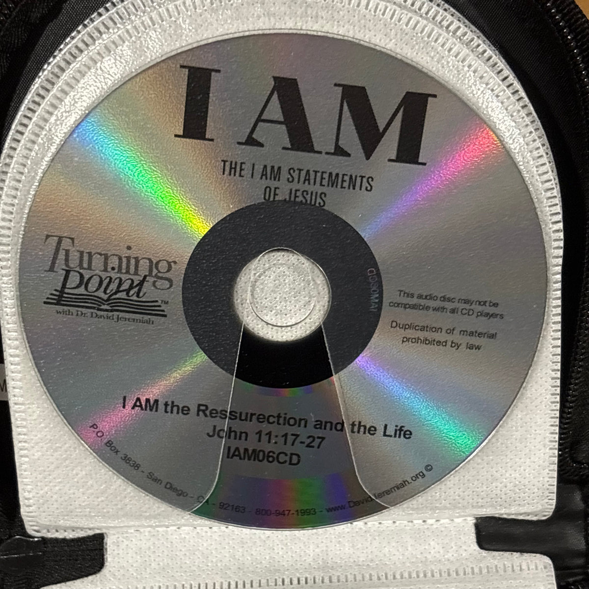 The I Am Statements of Jesus David Jeremiah CDs 8-Disc PAL 4 VGC