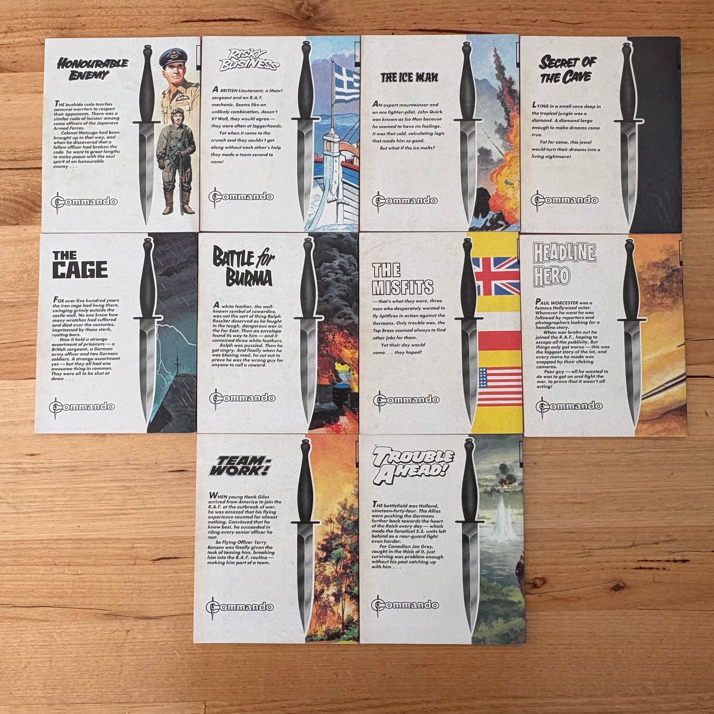 Commando War Comics 1951-1960 Complete Set DC Thomson GD