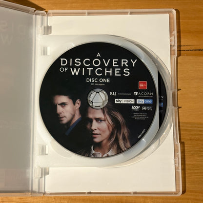 A Discovery of Witches Series 1+2 DVD Supernatural Drama 2-Disc Set PAL 4 VGC