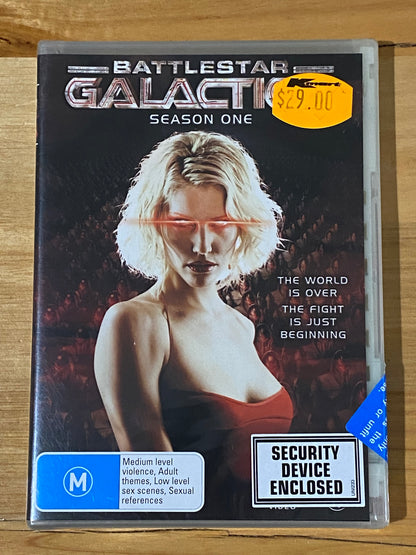 Battlestar Galactica Season 1 DVD 4-Disc PAL 2,4,5 New Sealed