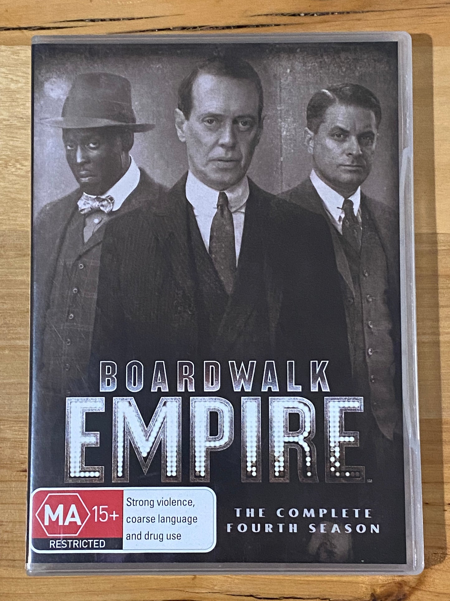 Boardwalk Empire Complete Fourth Season DVD 4-Disc Set PAL 4 VGC