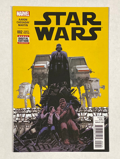 STAR WARS (2015) #2 CASSADAY 4TH PRINTING VARIANT