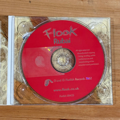 Rubai by Flook SIGNED CD Anglo-Irish instrumental Folk Music 2002 GD