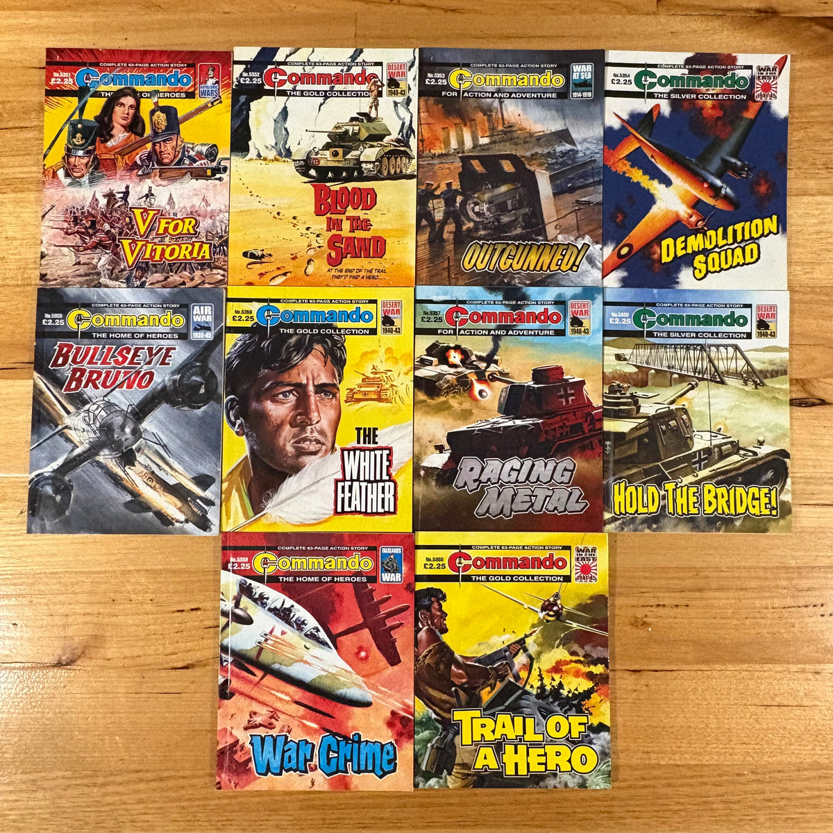 Commando War Comic Bundle x 10 Printed 2020 DC Thomson 92