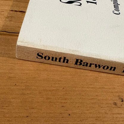 South Barwon 1857 - 1985 Compiled by John Pescott Paperback GD