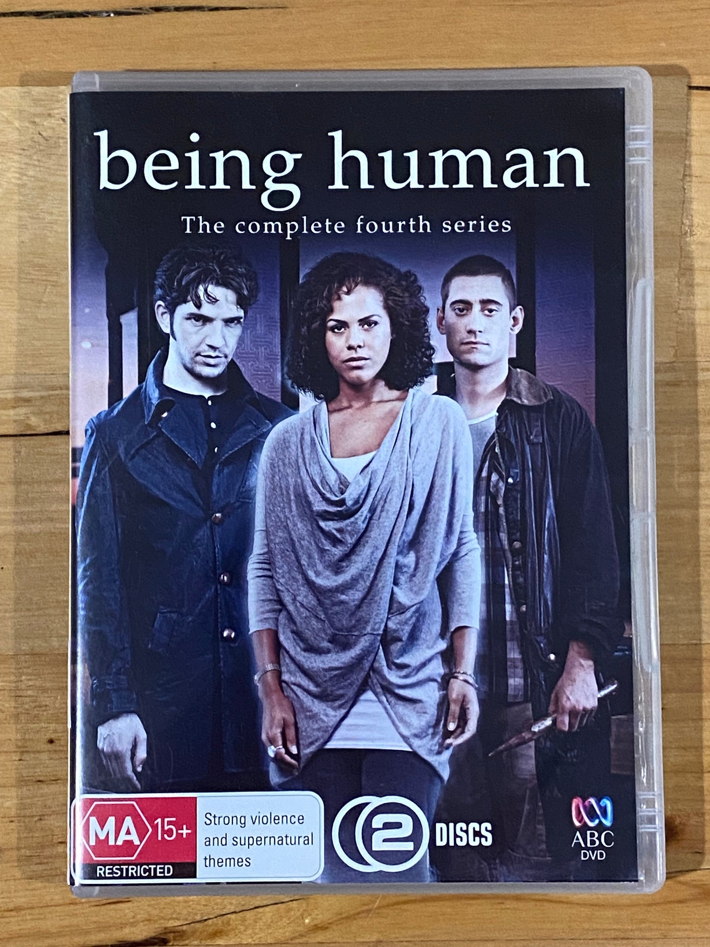 Being Human Series 4 DVD 2-Disc Set British Supernatural Drama PAL 4 VGC