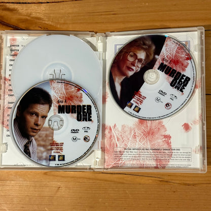 Murder One Cases 1 and 2 DVD US Drama Steven Bochco PAL 4 VGC