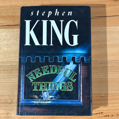 Needful Things by Stephen King Hardcover 1991 GD