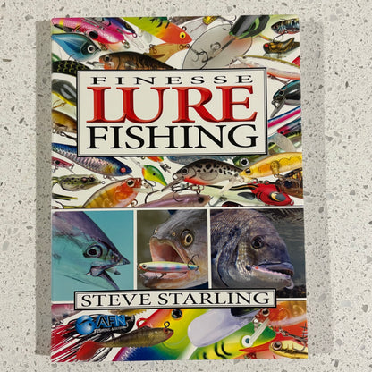 Finesse Lure Fishing by Steve Starling Paperback AFN 2015 SIGNED GD