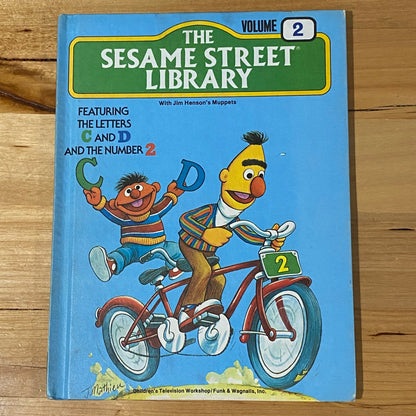 The Sesame Street Library Complete Set Jim Henson 1978-79 Hardcovers GD
