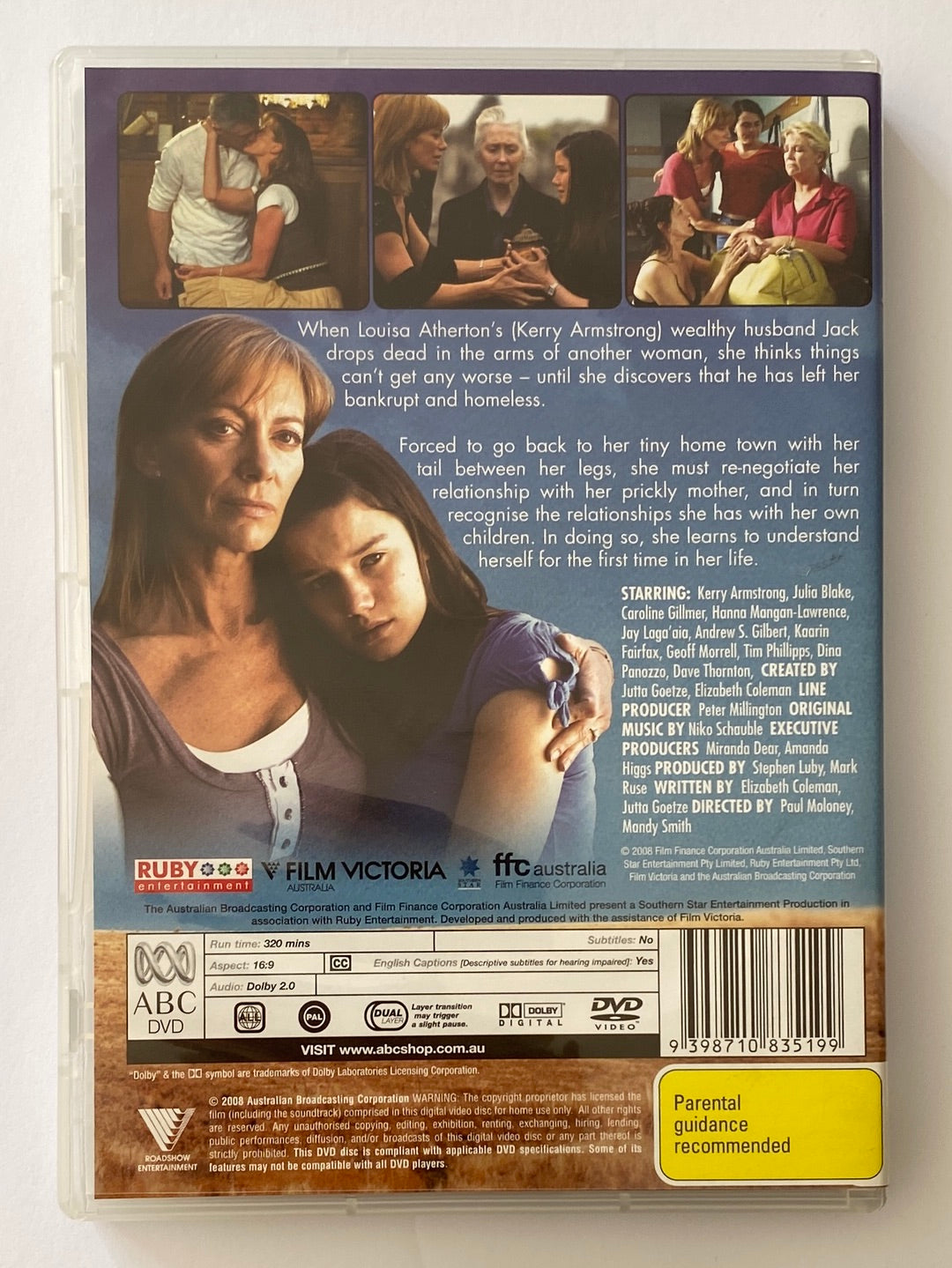 Bed of Roses Series 1-3 DVD ABC TV Family Drama Complete Set PAL 4 VGC