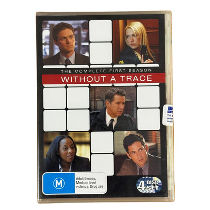 Without A Trace Series 1 DVD 4-Disc PAL 4 New Sealed