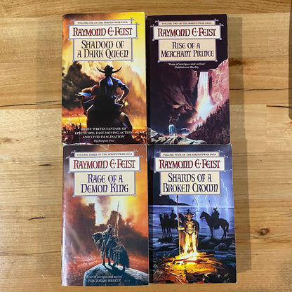 Raymond E. Feist The Serpentwar Saga 1-4 Complete Set Paperback GD