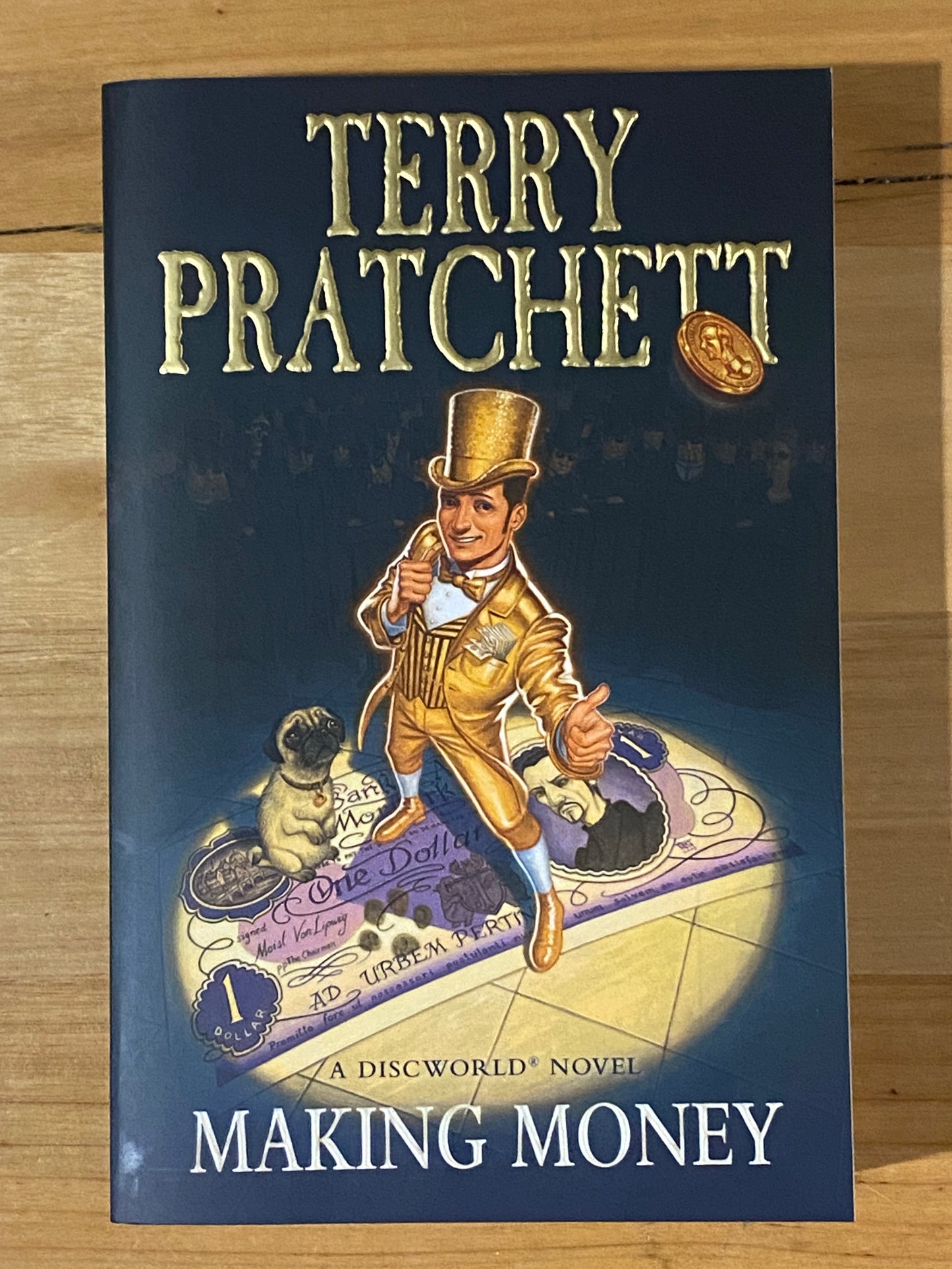 Making Money A Discworld Novel by Terry Pratchett Paperback 2014 GD