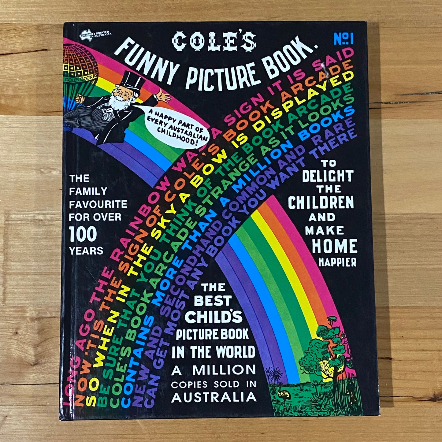 Cole's Funny Picture Book No. 1 75th Edition Hardback GD