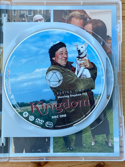 Kingdom Series 1-3 Complete Set DVD Stephen Fry BBC PAL 4 VGC