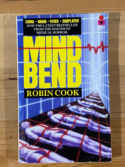 Robin Cook Vintage Paperback Novel x 6 Bundle Brain Coma Mindbend GD