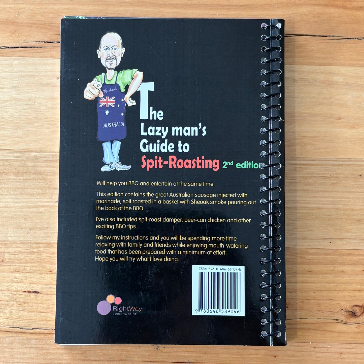 The Lazy Man's Guide To Spit-Roasting by Michael Muller Paperback GD