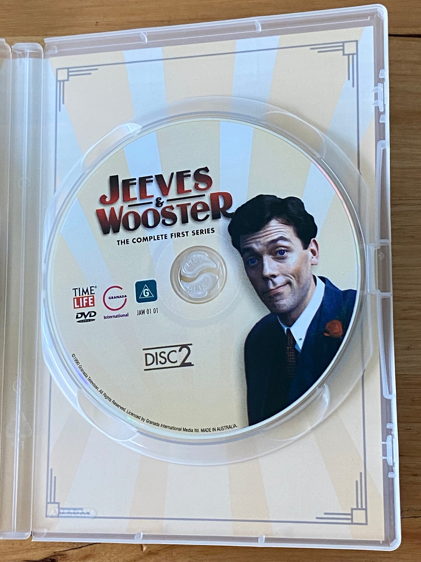 Jeeves And Wooster Series 1 DVD 2-Disc Set PAL 4 VGC