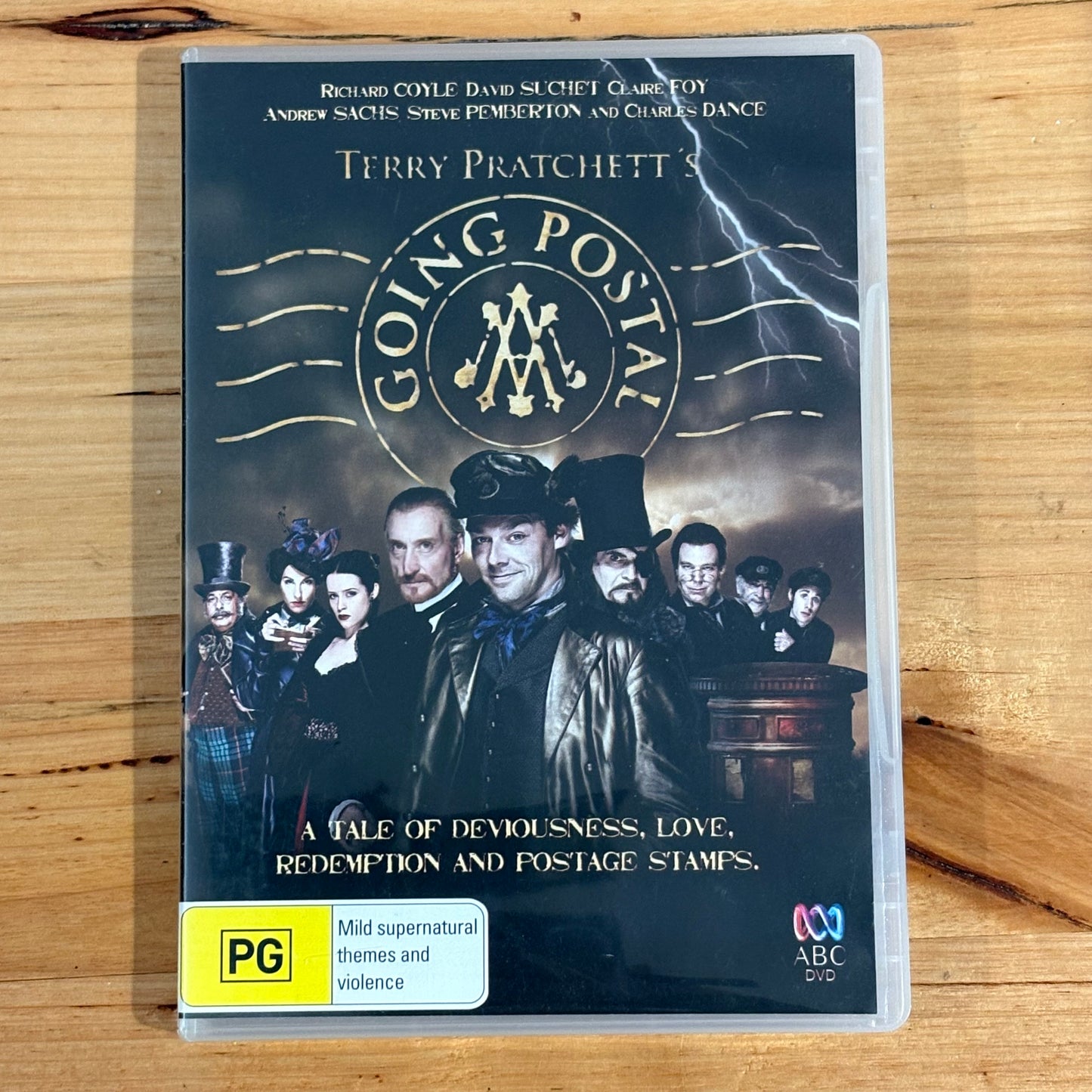 Terry Pratchett's Hogfather and Going Postal DVD Discworld Fantasy PAL 4 VGC