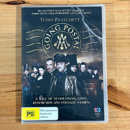 Terry Pratchett's Hogfather and Going Postal DVD Discworld Fantasy PAL 4 VGC