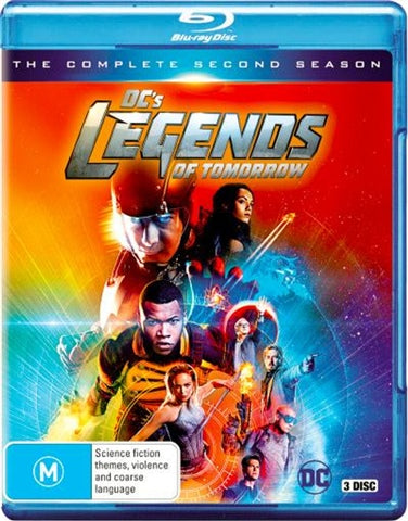 DC'S Legends of Tomorrow Season 2 Blu-ray, Region B, 3-Disc, VGC