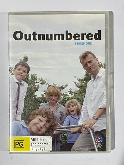 Outnumbered Series 1-3 DVD British Family Comedy Hugh Dennis PAL 4 VGC