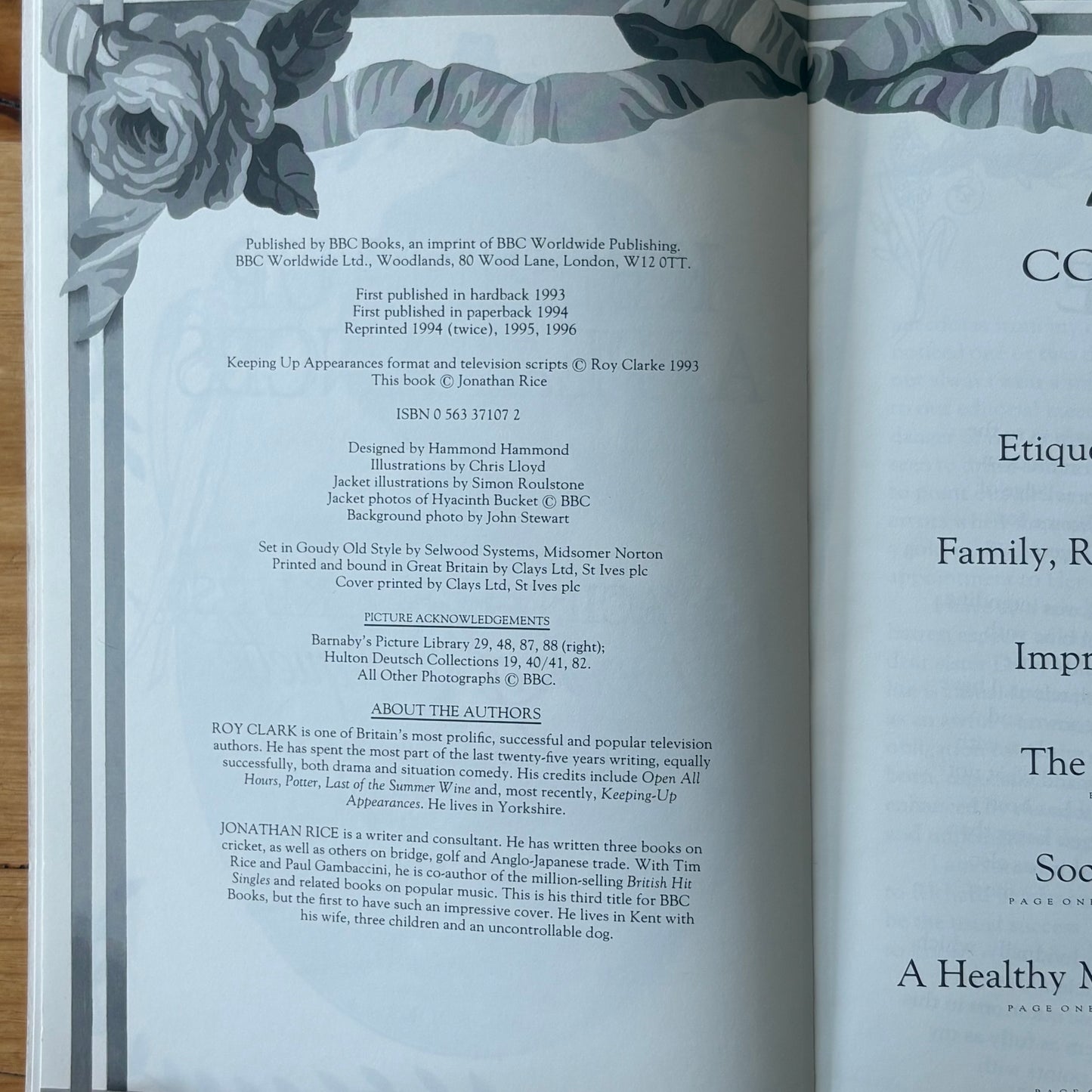 Keeping Up Appearances Hyacinth Bucket 2 x Book Bundle BBC GD