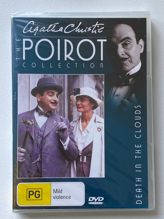 Agatha Christie Poirot Collection Death In The Clouds DVD PAL 0 New Sealed