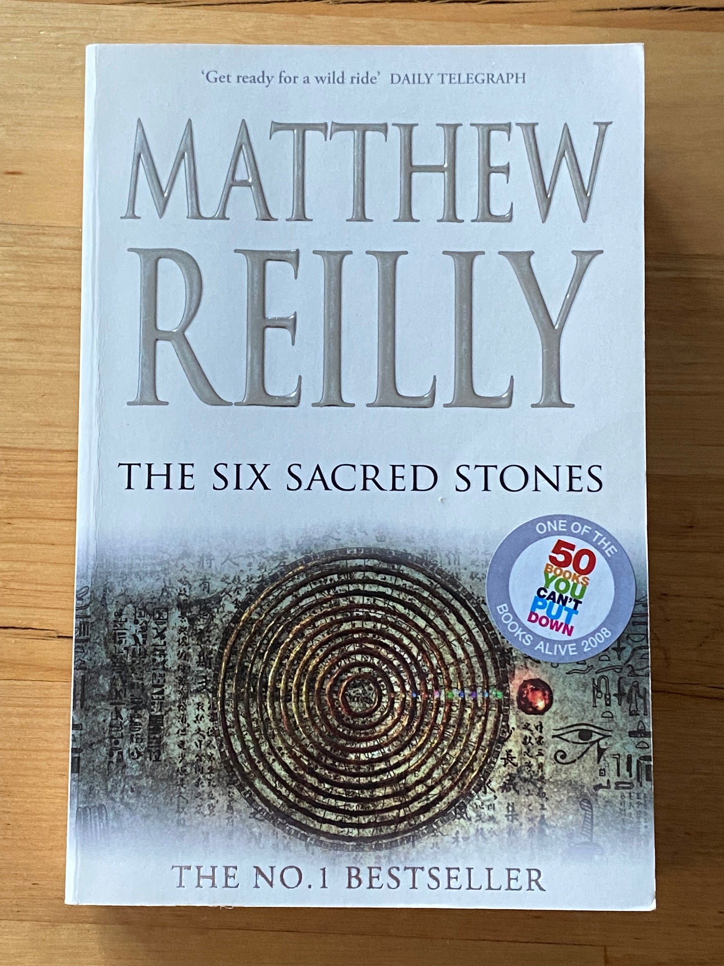 The Six Sacred Stones by Matthew Reilly Paperback 2007 GD