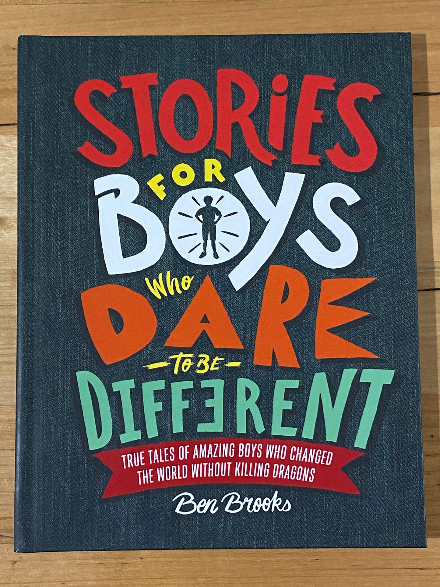 Stories For Boys Who Dare To Be Different by Ben Brookes Hardcover 2018 VGC