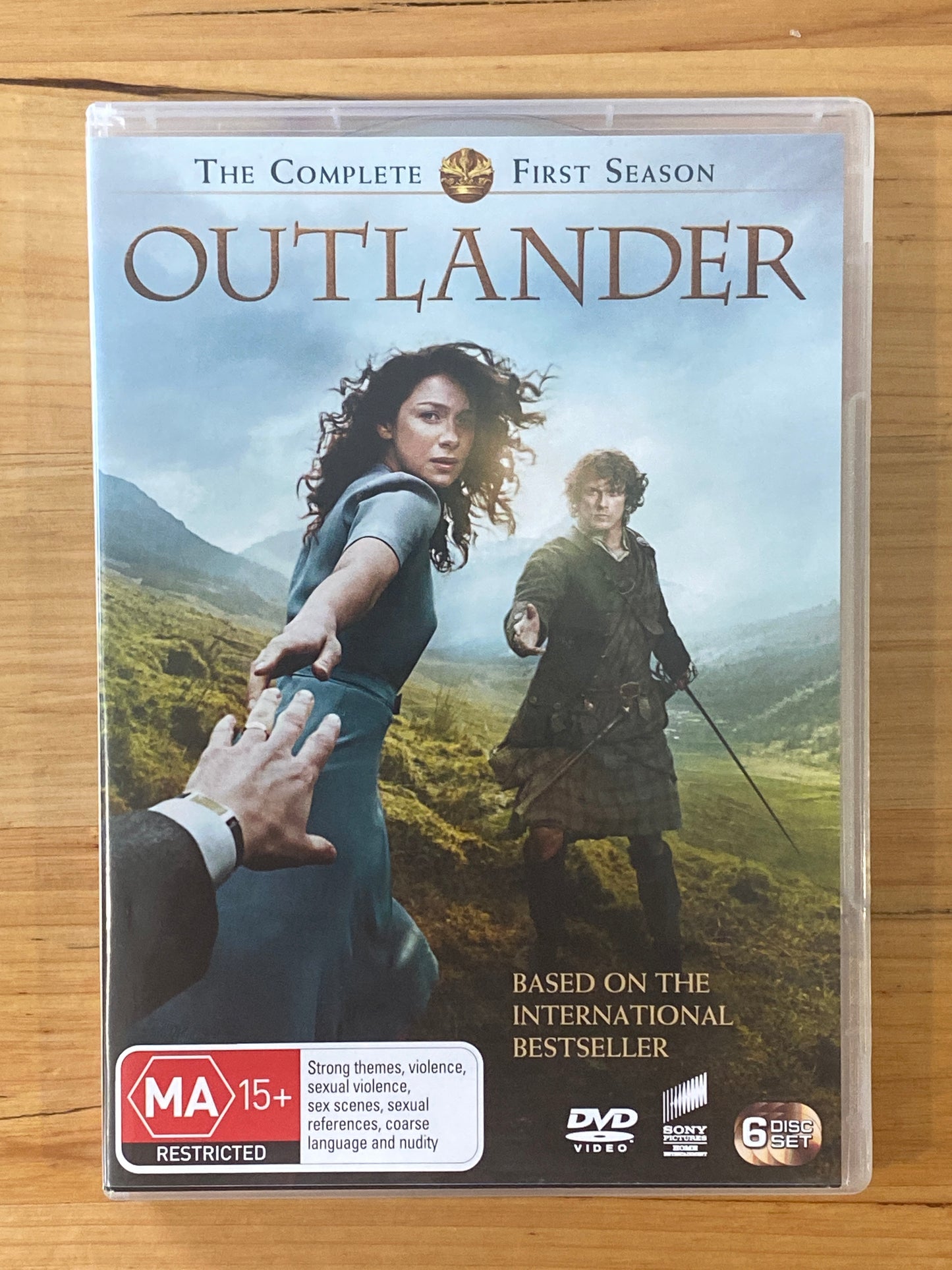 Outlander Seasons 1-4 DVD Historial Romance Drama PAL 4 VGC