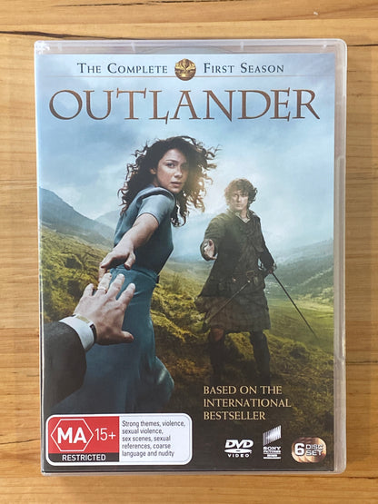 Outlander Seasons 1-4 DVD Historial Romance Drama PAL 4 VGC