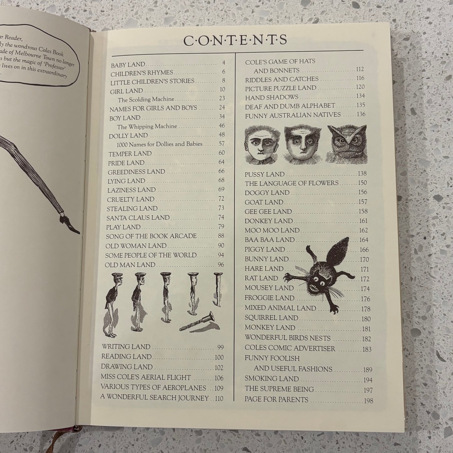 Cole's Funny Picture Book The Family Amuser Hardback 1987 GD