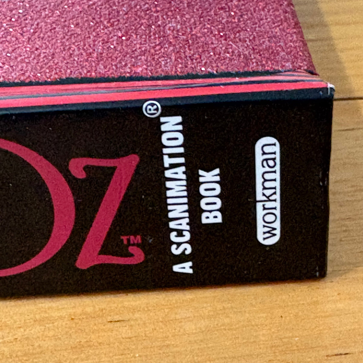 The Wizard of Oz Scanimation Book Hardcover 2011 GD