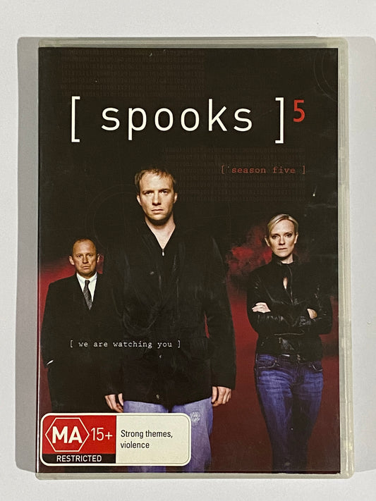 Spooks Season 5 & 6 DVD BBC TV Drama PAL 4 5-Disc Sets VGC