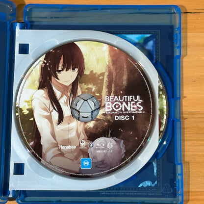 Beautiful Bones Sakurako's Investigation Complete Blu-ray Anime 2-Disc Reg B VGC
