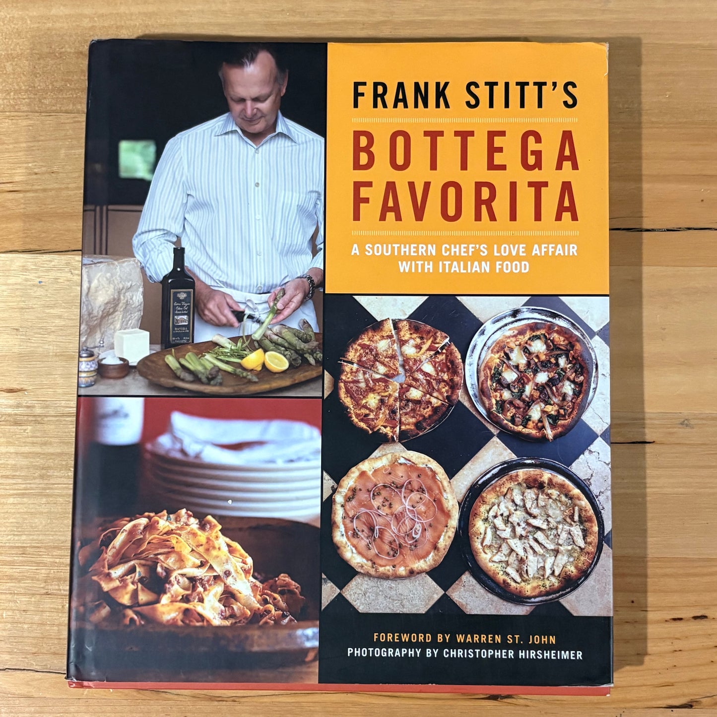 Frank Stitt's Bottega Favorita A Southern Chef's Love Affair With Italian Food Hardcover GD