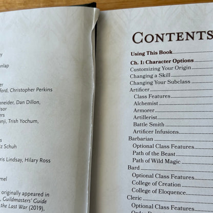 Tasha's Cauldron of Everything Dungeons & Dragons Hardcover 2020 GD