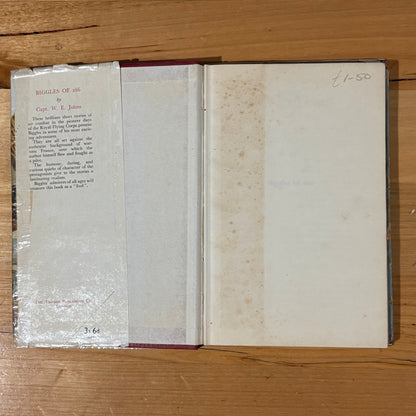 Biggles Hardcover x 6 Bundle Captain W.E. Johns Vintage Story Books