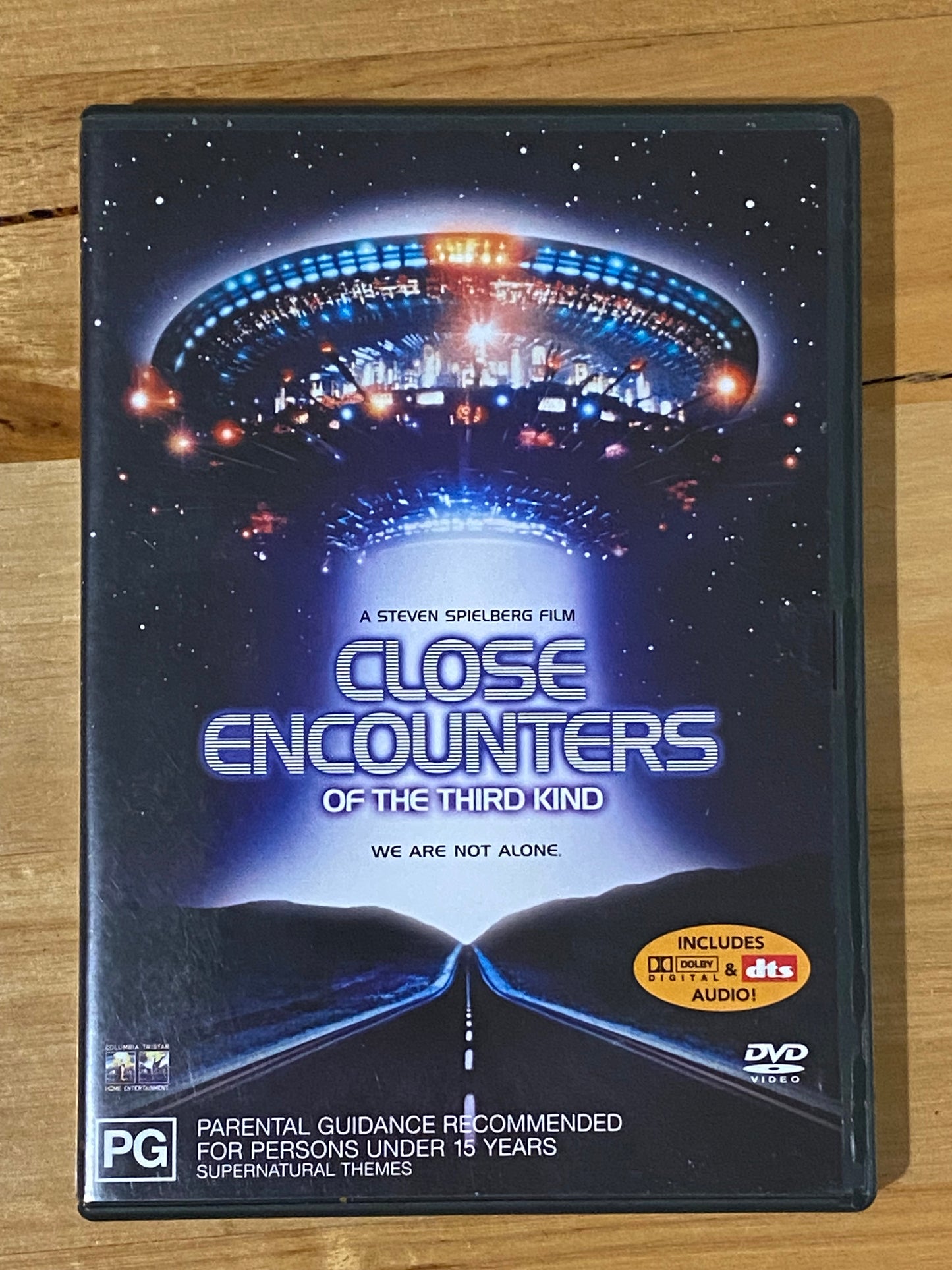 Close Encounters Of the Third Kind DVD Spielberg Sci-fi PAL 4 VGC