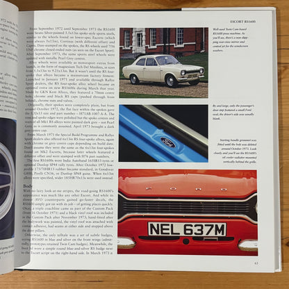 Factory Original Sporting Mk1 Escorts by Dan Williamson Ford Escorts Hardcover 2011 GD