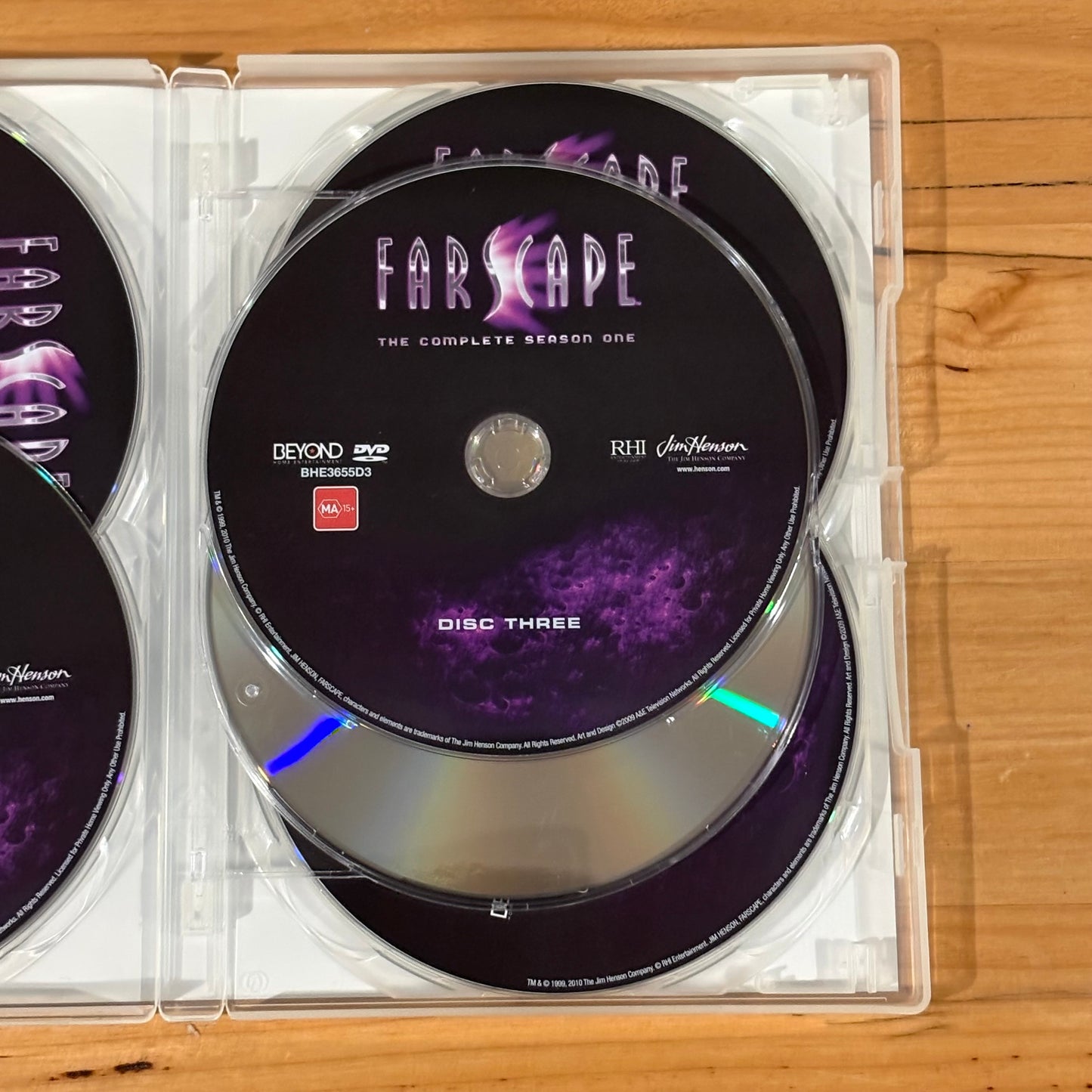 Farscape Complete Season 1 DVD Sci-Fi 6-Disc PAL 4 VGC