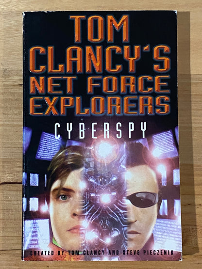 Tom Clancy's Net Force Explorers Cyberspy Paperback 1999 GD