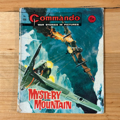 Commando War Comic #606 Mystery Mountain 1971