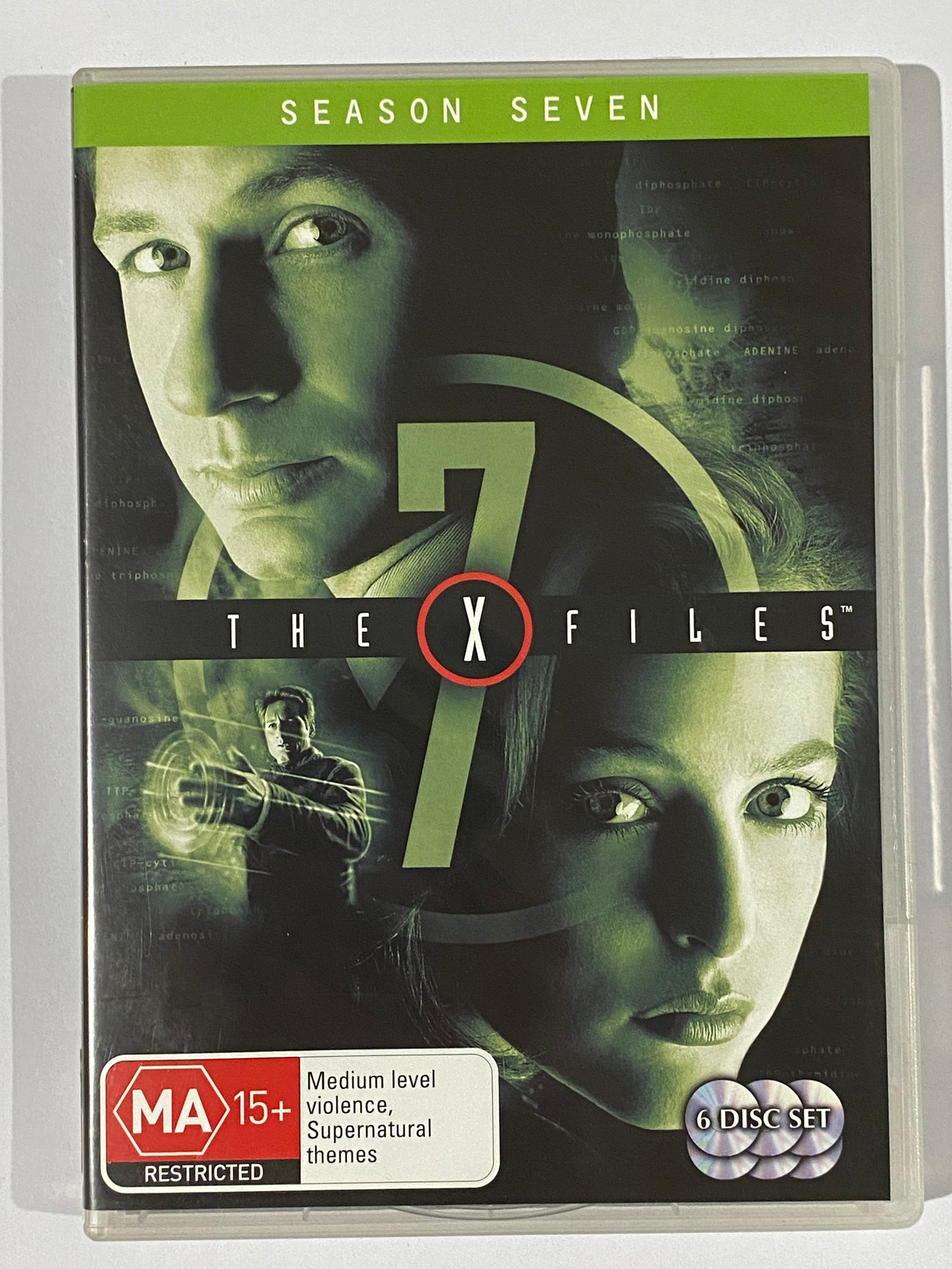 The X-Files Season 2,3,4,6 & 7 DVD 5 Series Bundle PAL 4 VGC