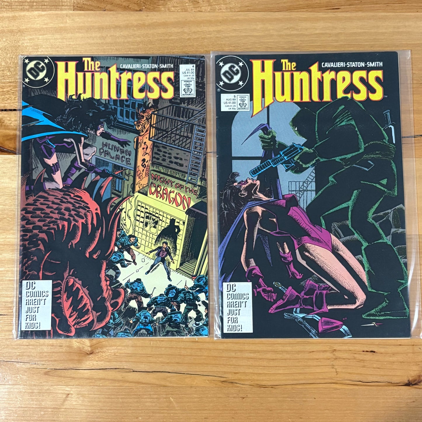 The Huntress 1989 #1-#19 Complete Set DC Comics Cavalieri Staton