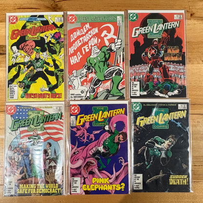 The Green Lantern Corps Comic Book Set Complete DC Comics 1986-1988